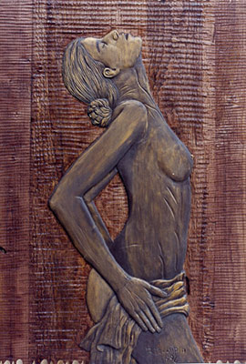scultura legno
